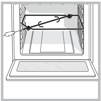 HOTPOINT FH G IX/HA - Espeto rotatorio (Presente apenas em algunos modelos) - 1