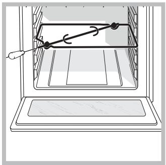 HOTPOINT FH G IX/HA - Girarrosto (presente solo su alcuni modelli) - 1