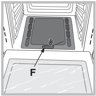 HOTPOINT FH G IX/HA - Acender manualmente o forno - 1