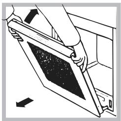 HOTPOINT FZ 1022 P.1 IX F/HA - Cleaning the oven door - 3