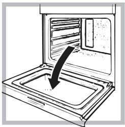 HOTPOINT FZ 1022 P.1 IX F/HA - Cleaning the oven door - 1