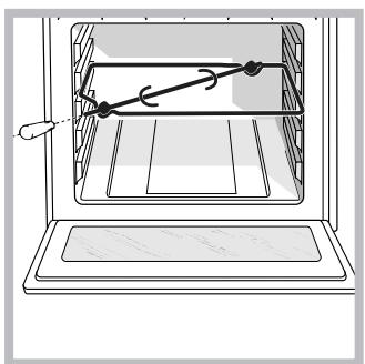 HOTPOINT FZ 1022.1 IX/HA - Espeto rotativo \* - 1