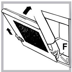 HOTPOINT FZ 1022.1 IX/HA - Cleaning the oven door - 3