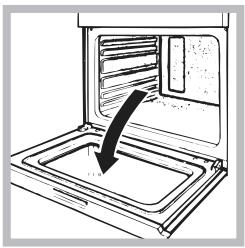 HOTPOINT FZ 51.2 IX/HA - De ovendeur reinigen - 1