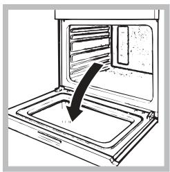 HOTPOINT FZ 62 GP.1 IX /Y /HA - De ovendeur reinigen - 1