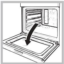HOTPOINT FZ 65.1 - Cleaning the oven door - 1