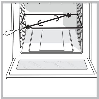 HOTPOINT FZ 83 C.1 IX/HA - Girarrosto (solo in alcuni modelli) - 1