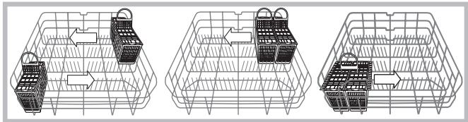 HOTPOINT LDF 12314 X EU/HA.R - Cesto dos talheres - 2