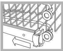 HOTPOINT LDF 12314 X EU/HA.R - Es empfeihlt sich, die Höhe des Oberkorbes bei LEEREM KORB zu regulieren. - 1