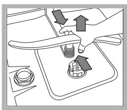 HOTPOINT LDF 12314 X EU/HA.R - Reinigung der Sprüharme - 2