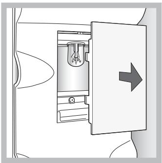 HOTPOINT SBL 1820 F/HA - Sostituire la lampadina - 1