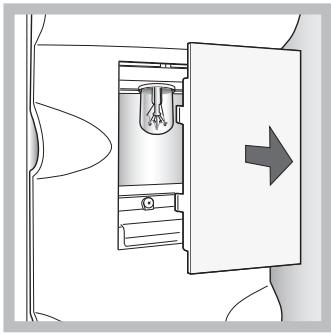 HOTPOINT SBL 1820 F/HA - Replacing the light bulb - 1