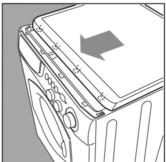 HOTPOINT ALD 140 - How to change the power supply cable - 4