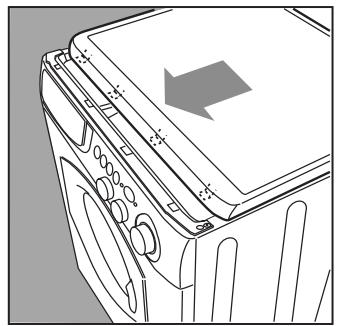 HOTPOINT ALD 140 - Het verwangen van de voedingskabel - 4