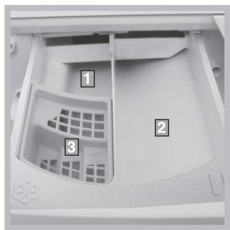 HOTPOINT AMXXL 129 - Cassetto detersivo - 1