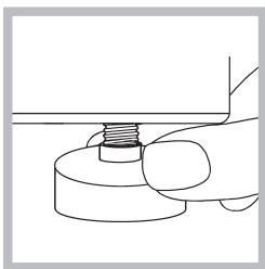 HOTPOINT AMXXL 129 - Nivellierung - 1