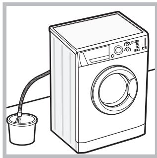 HOTPOINT AR9F 129 - Ouverture manuelle du hublot - 1