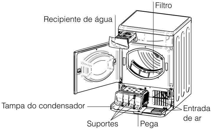 HOTPOINT ASD 70 CX - Verificar o tambor(before de cada ciclo - 1