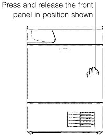 HOTPOINT ASD 70 CX - Before you start using your dryer - 1