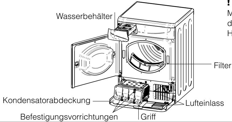 HOTPOINT ASD 70 CX - Trommelinspektion nach jedem Zyklus - 1