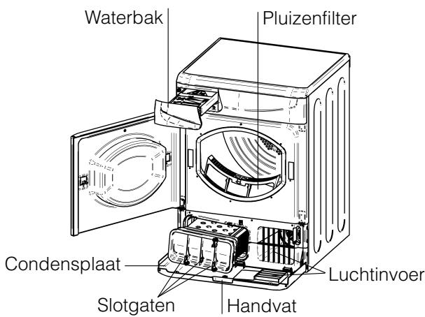 HOTPOINT ASD 70 CX - Leeg de waterbak na elk gebruik - 1