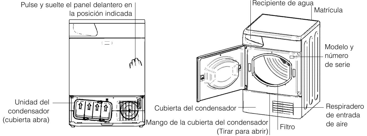 HOTPOINT ASD 79 C - Antes de empezar a utiliser la secadora - 1