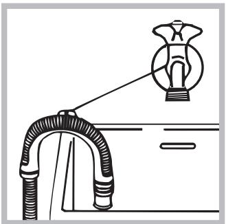 HOTPOINT AVD 169 - Anschluss des Ablaufschlauches - 2