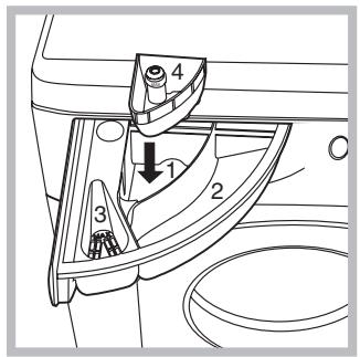 HOTPOINT AVG 16 - Cassetto dei detersivi - 1