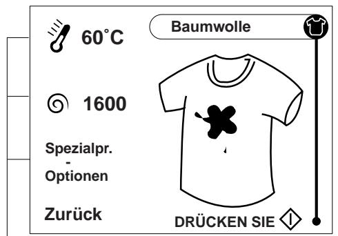 HOTPOINT AVG 16 - Menu Einstellungen - 1