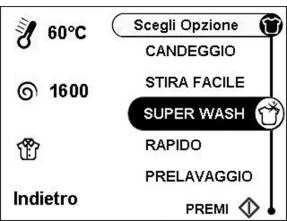 HOTPOINT AVG 16 - Avviare un programma - 1