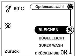 HOTPOINT AVG 16 - Menu Einstellungen - 4