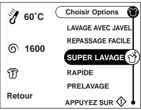 HOTPOINT AVG 16 - Démarrage d'un programme - 1