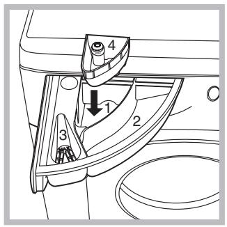 HOTPOINT AVG 16 - Tiroir à produits lessiviels - 1