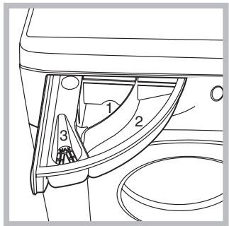 HOTPOINT AVL 85 S - Detergent dispenser - 1