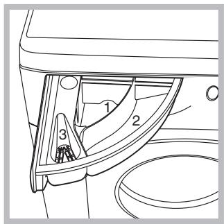 HOTPOINT AVL 85 S - Waschmittelschublade - 1
