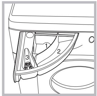HOTPOINT AVL 85 S - Gaveta dos detergentes - 1