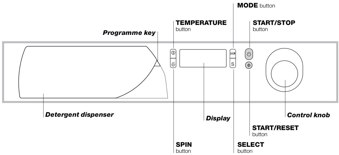 HOTPOINT AVSD 129 - Washing machine description - 1