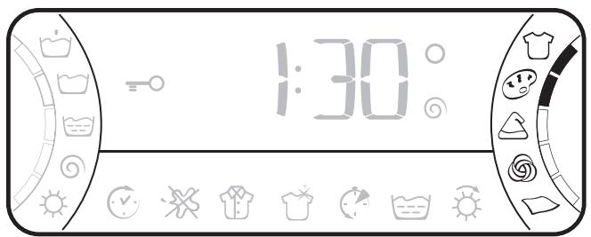 HOTPOINT AVSD 129 - Aktuálni fáze pracího programu: - 6