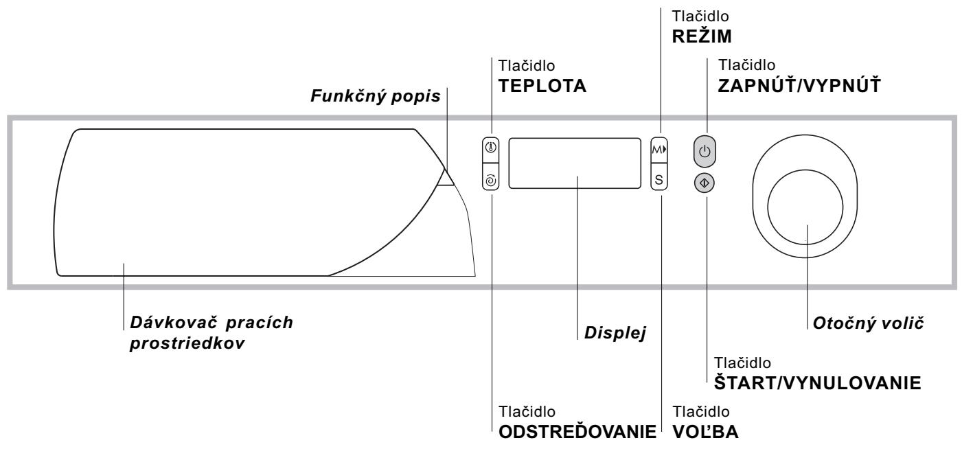 HOTPOINT AVSD 129 - Ovladací panel - 1