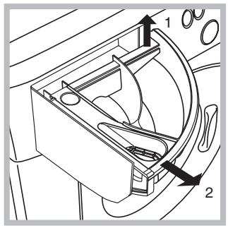 HOTPOINT AVSD 129 - Het wasmiddellaatje schoonmake - 1