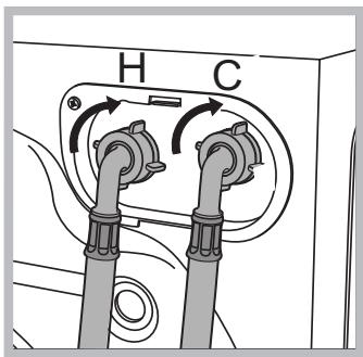 HOTPOINT AW 149 - Raccordement. - 1