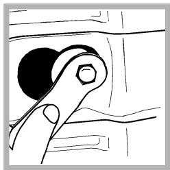 HOTPOINT AW 149 - BOTH shipping bolts MUST be removed before use. - 2