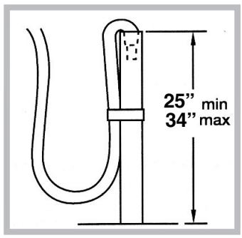 HOTPOINT AW 149 - Vidange - Canalisation d'évacuation au sol - 2