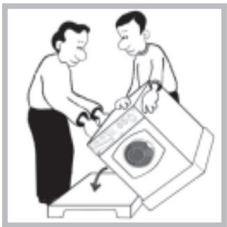 HOTPOINT AW 149 - El aparato se puede instalar en un hueco en la pared, en un desván o en un nicho. - 8