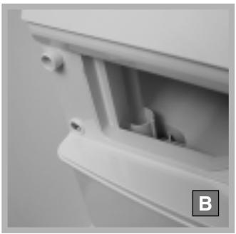 HOTPOINT AW 149 - Nettoyer le tiroir et les compartiments du distributeur - 3