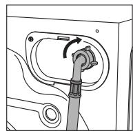 HOTPOINT AX 100 - Connection to the water mains - 2