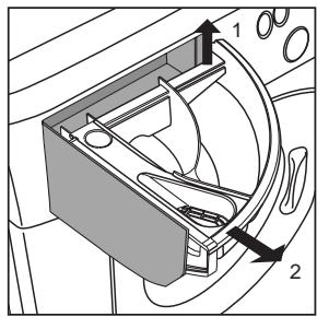 HOTPOINT AX 100 - Le secret du tiroir à produits lessiviels - 1