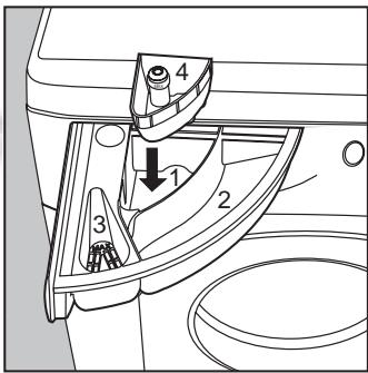 HOTPOINT AX 100 - Tiroir à produits lessiviels - 2