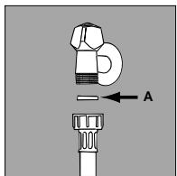 HOTPOINT AX 100 - Connection to the water mains - 1