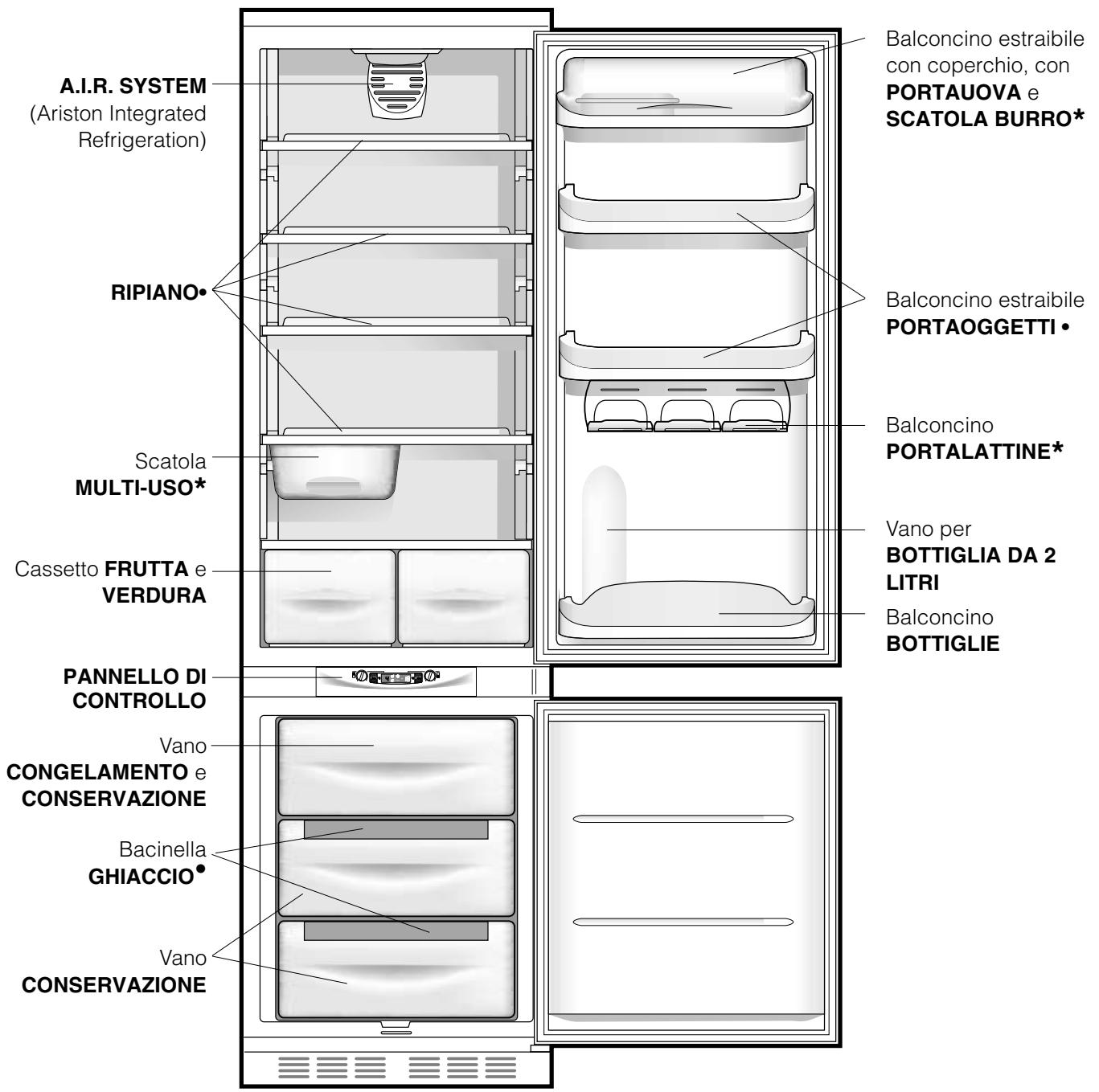 HOTPOINT BCB 333 AA VE I S - Vista d'insieme - 1